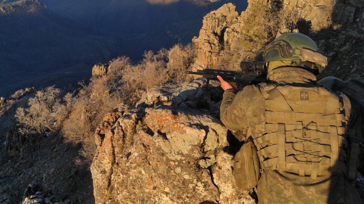 4名PKK/YPG恐怖分子在幼发拉底河地区被制服