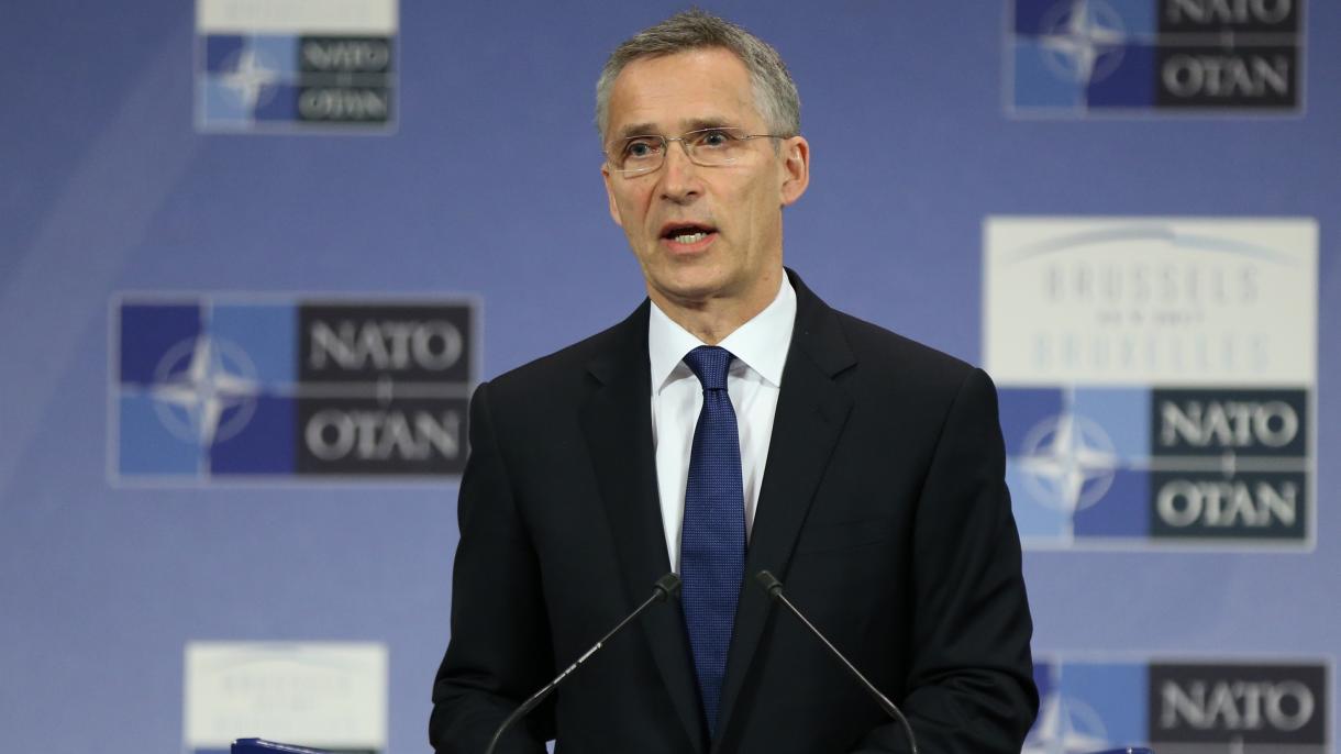 Stoltenberg sajtótájékoztatót tartott a NATO-csúcs előtt