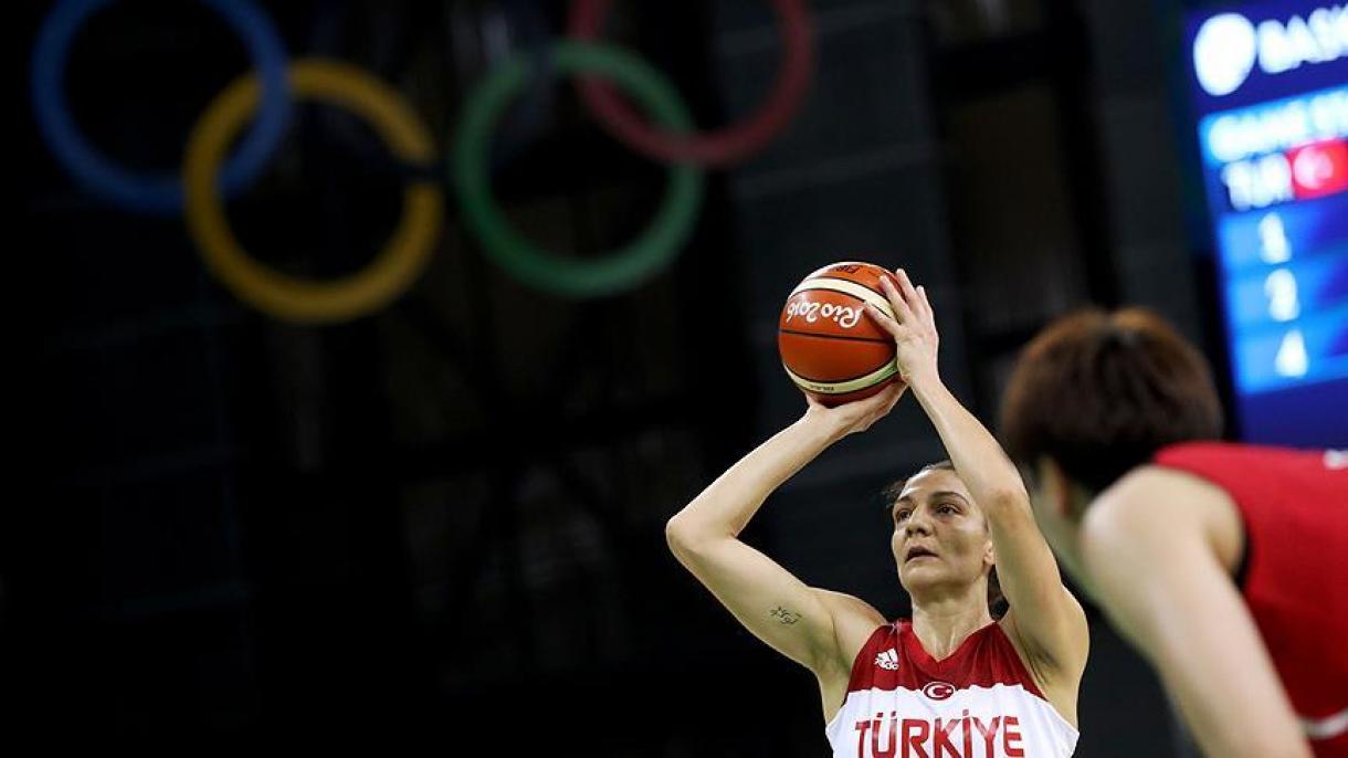 تیم ملی بسکتبال زنان ترکیه در بازی‌های المپیک ریو ‌ژاپن را شکست داد