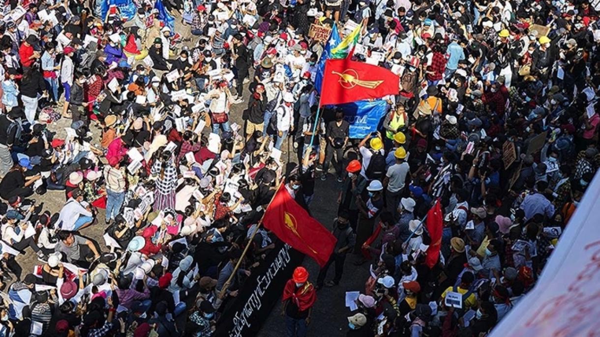 La ONU advierte a Myanmar: “El uso de fuerza contra los manifestantes tendrá consecuencias”