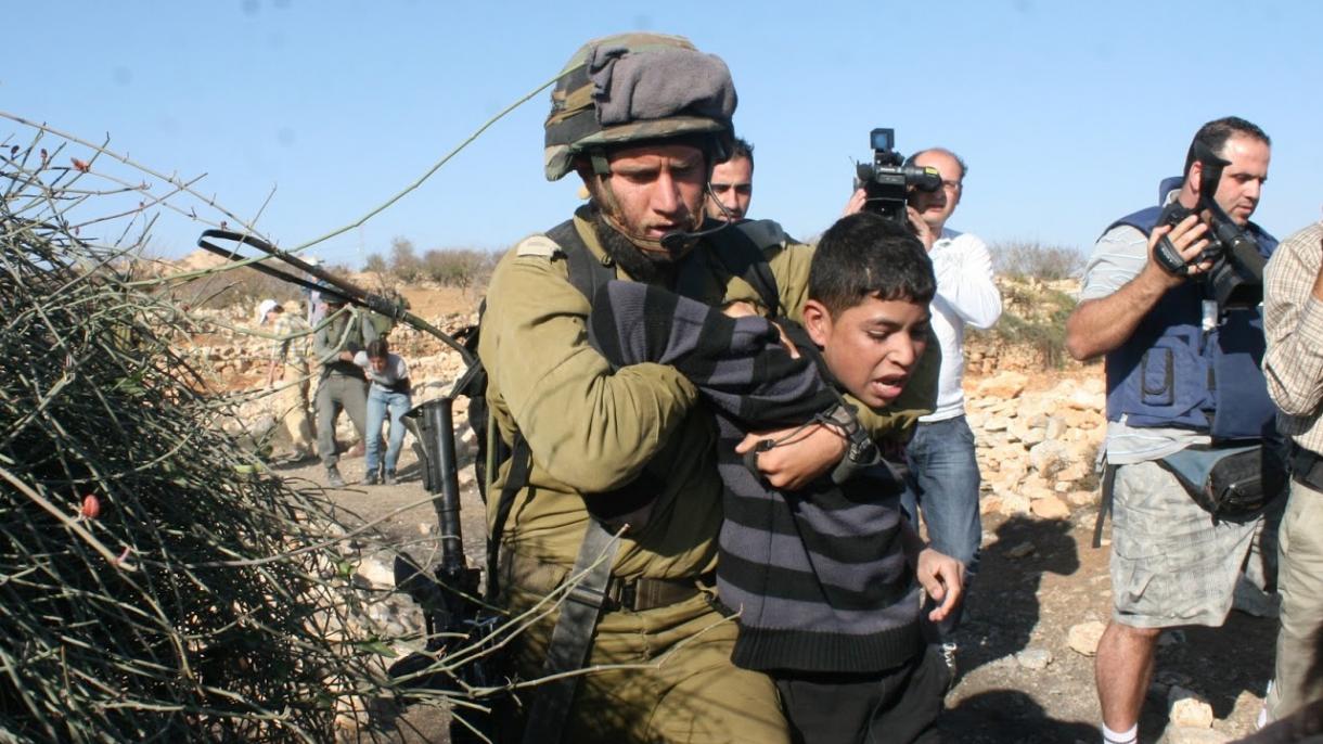 以军在约旦河西岸拘留17名巴勒斯坦人
