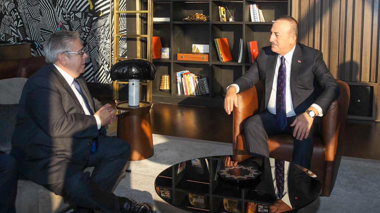 Mevlüt Çavuşoğlu recibe al relator del PE para Turquía, Nacho Sánchez Amor