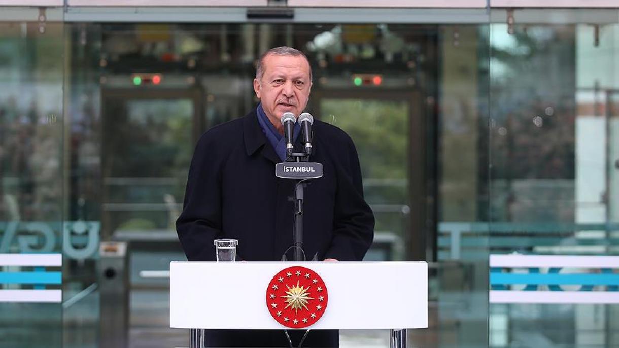 Prezident Erdogan Türkiýe Ýaşlar gaznasynyň merkezi jaýynyň açylyş dabarasyna gatnaşdy