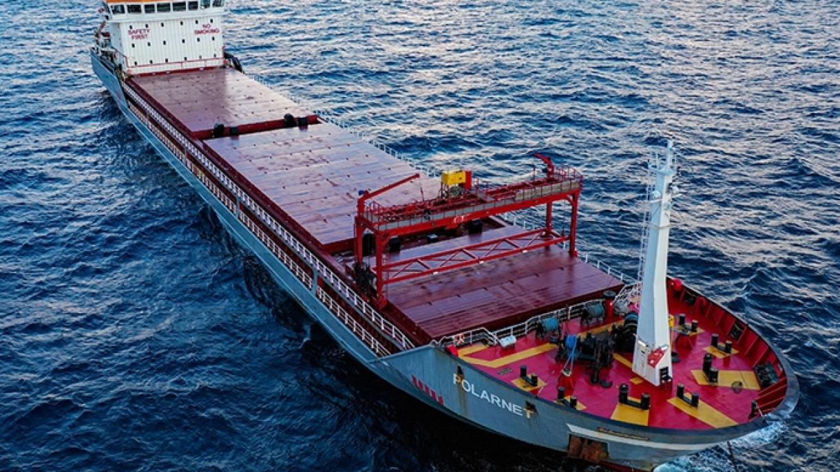 105 navios carregados com 2,5 milhões de toneladas de cereais usaram o "corredor de cereais"