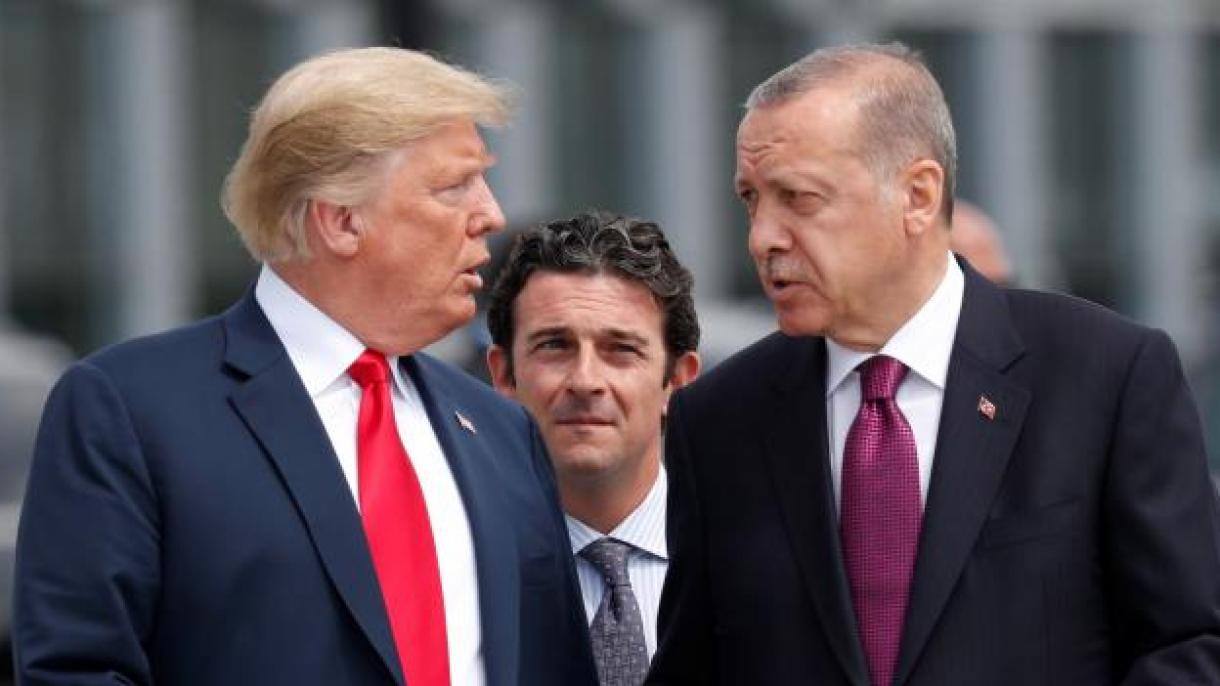 Дональд Трамп Президент Р. Т. Эрдогандын өзүнө тартуу күчүнө кабылды
