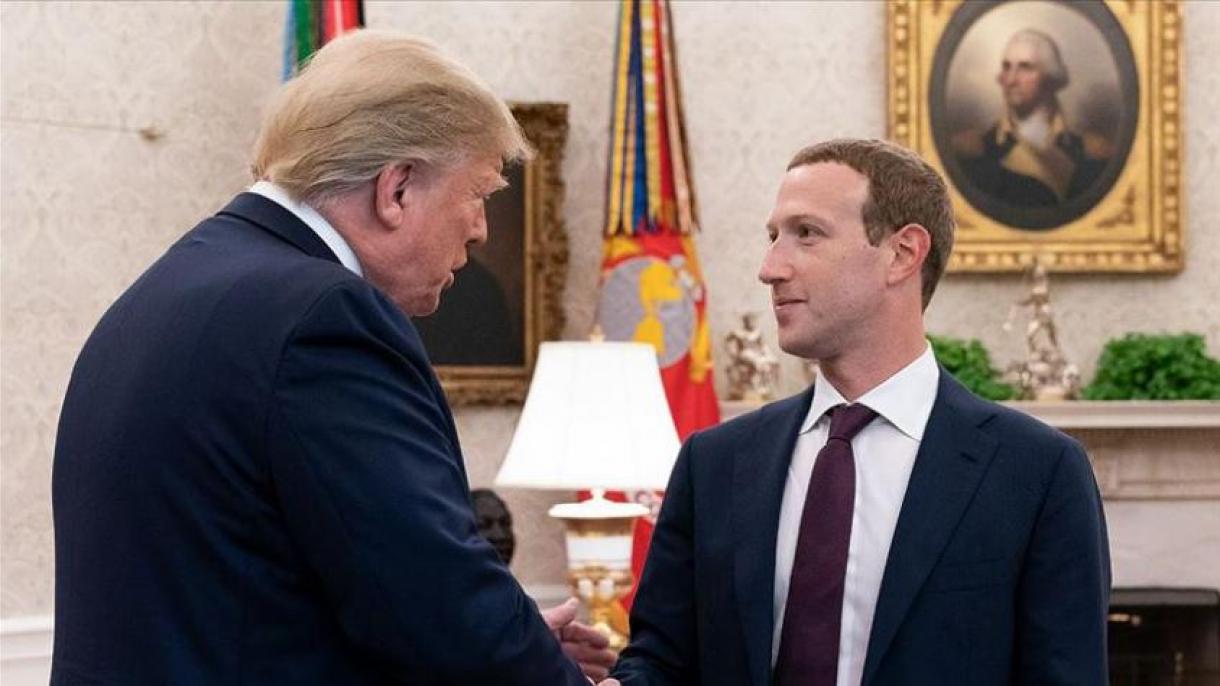 Trump accetta alla Casa Bianca Mark Zuckerberg