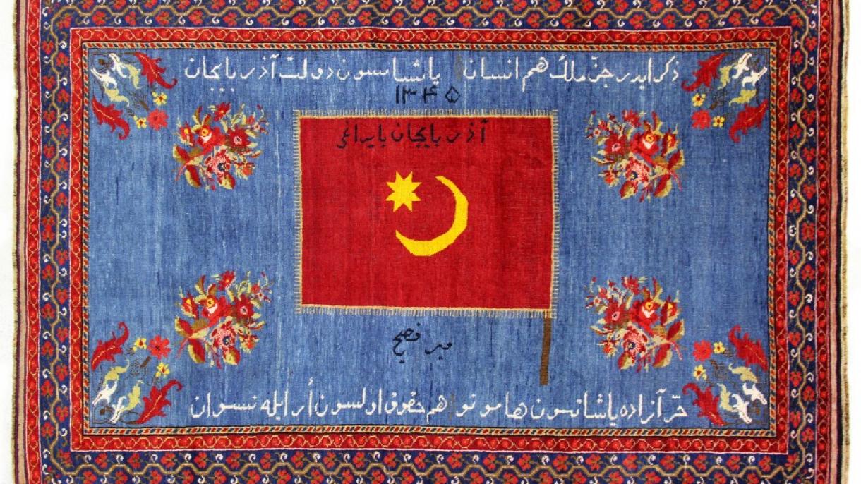 Azərbaycan Xalq Cümhuriyyətinin yadigarı olan nadir xalça aşkarlandı