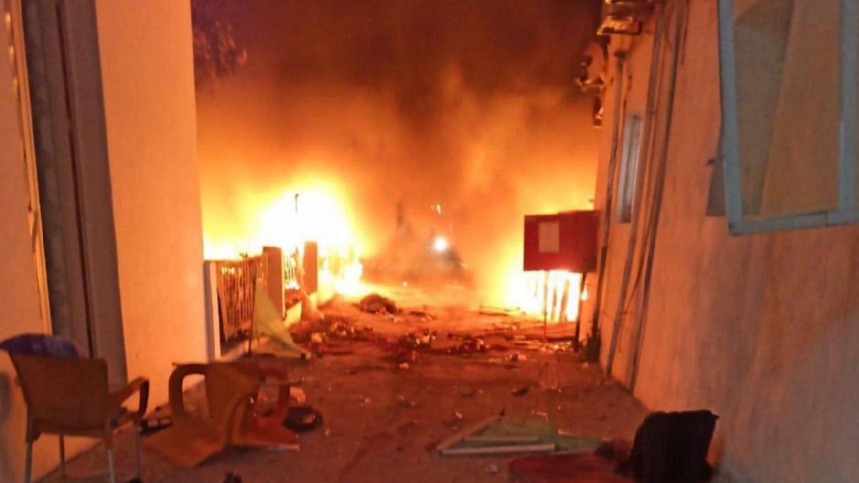 Israele bombarda un’ospedale a Gaza, si registrano 500 vittime la maggior parte bambini e donne