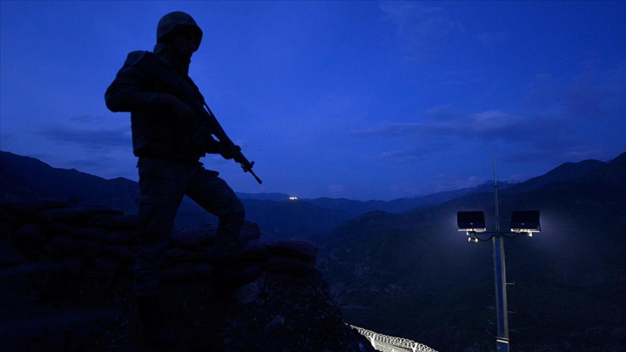 PKK/KJK-a agza ýene-de bir terrorçy howpsuzlyk güýçlerine boýun egdi