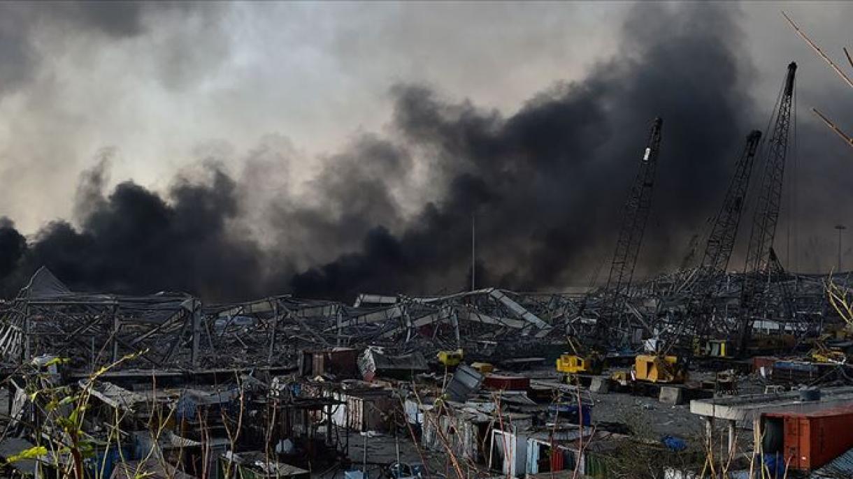 Beyrut limanında baş verən partlayışda ölənlərin sayı 135 nəfərə çatıb