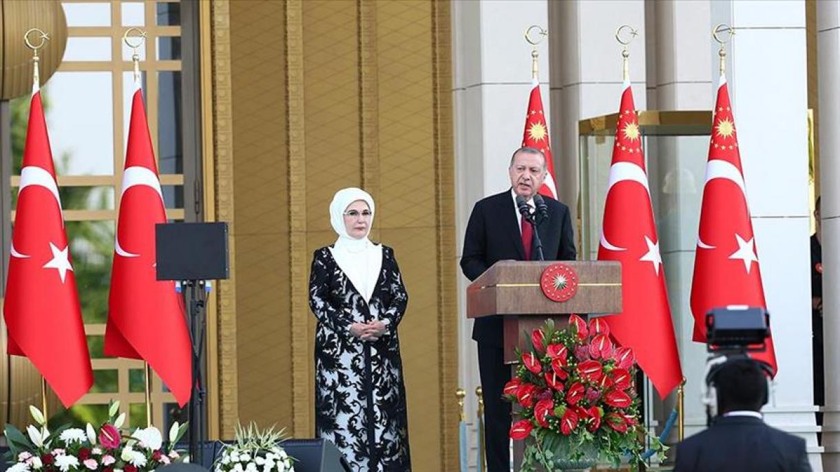 Президент Режеп Тайып Ердоған ант ішті