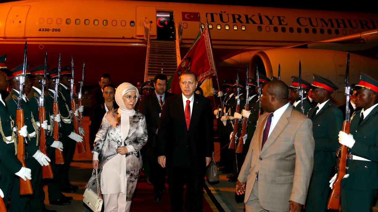 صدرِ ترکی کا دورہ موزامبیق