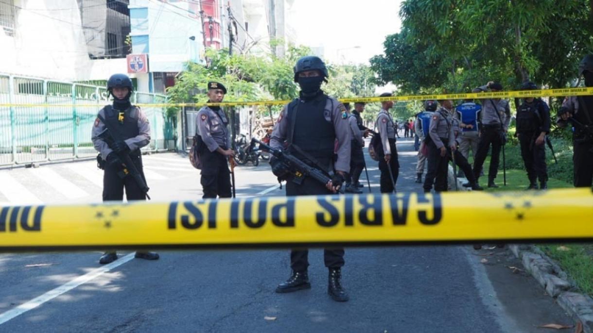Indoneziyada granataning portlashi natijasida