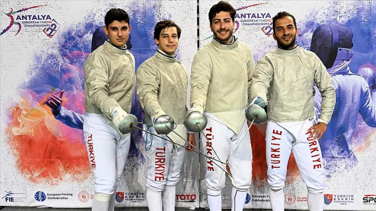 Turk qilichbozlar Yevropa chempionatida bronza medalni qo'lga kiritdi