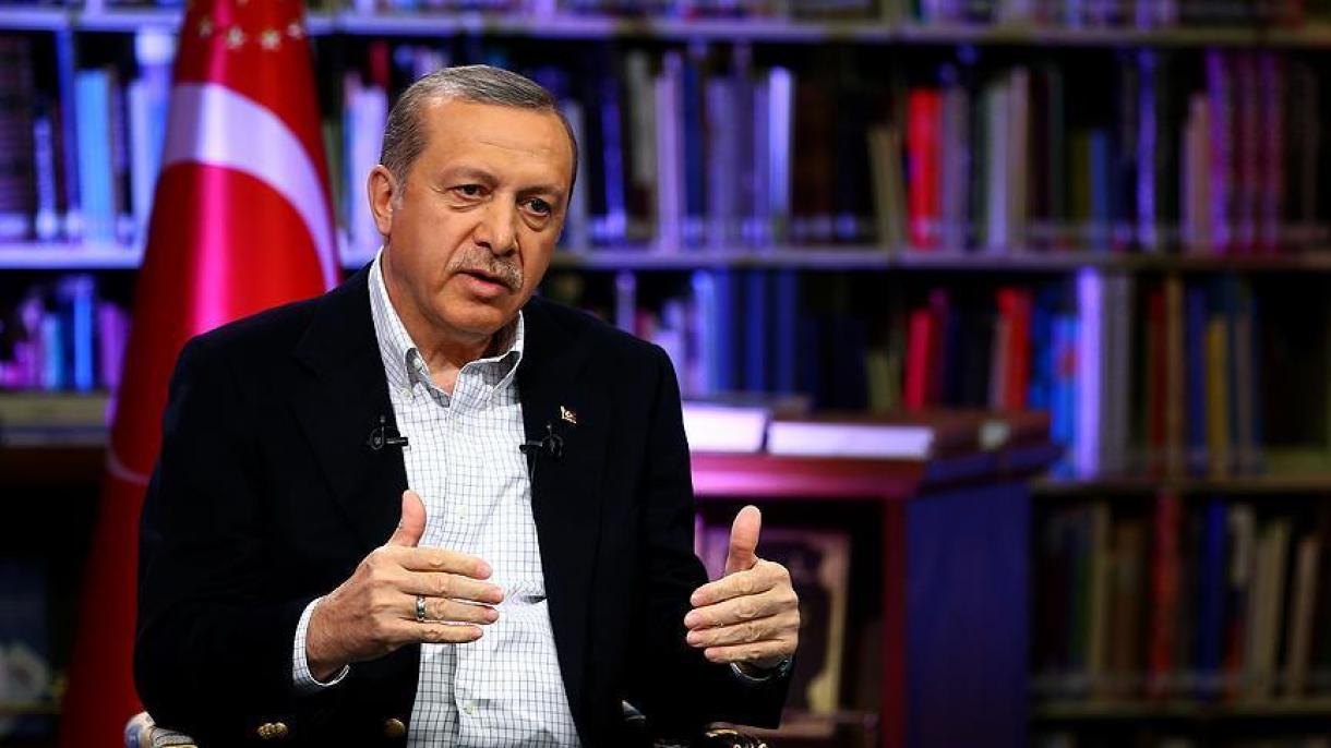 ئەردوغان ئامېرىكا تېلېۋىزىيەسىدە مۇھىم تېمىلار ئۈستىدە توختالدى