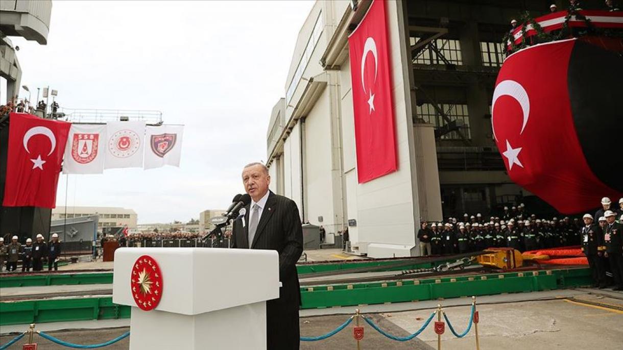 Erdogan: Deri në vitin 2027 do të vihen në shërbim 6 nëndetëse turke