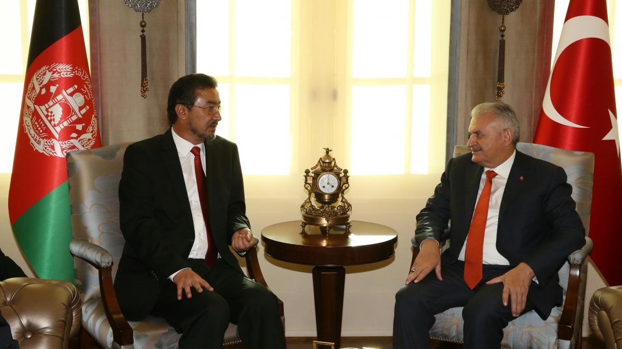 رئیس ولسی جرگه با نخست وزیر ترکیه ملاقات کرد