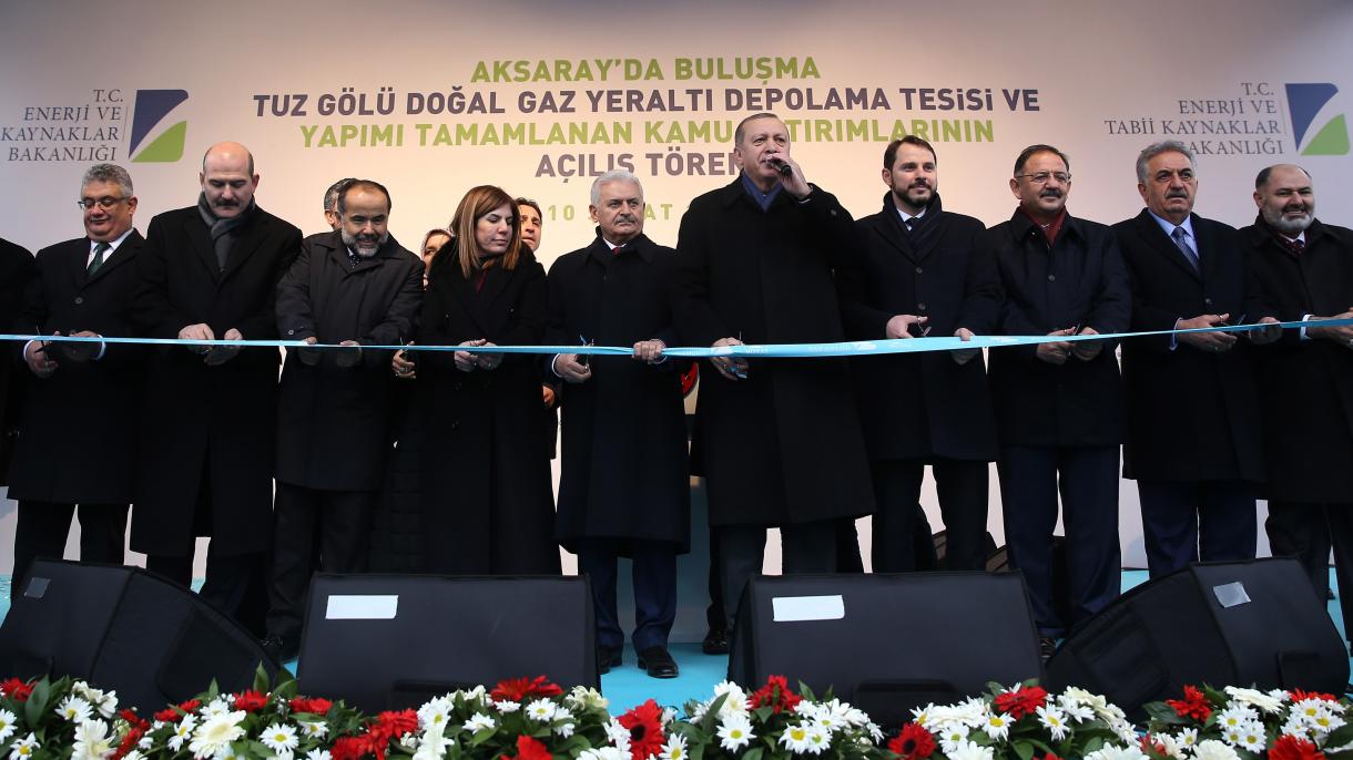 دومین مرکز ذخیره گاز طبیعی ترکیه افتتاح شد