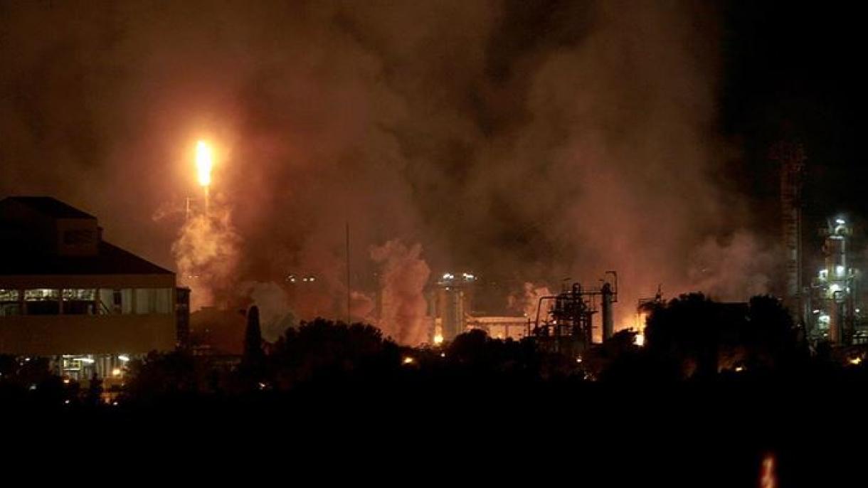 Експлозия в химическа фабрика в Испания...
