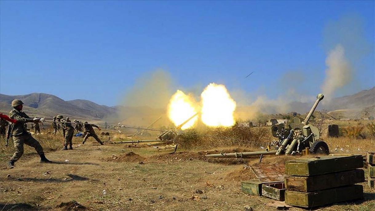 阿塞拜疆军队高奏凯歌继续行动 亚美尼亚损失惨重