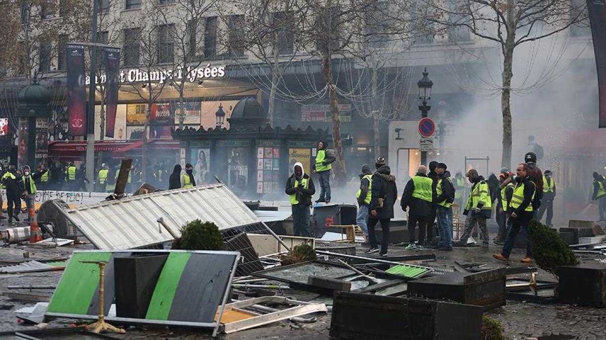 ابراز نگرانی ترکیه درباره اعتراضات فرانسه