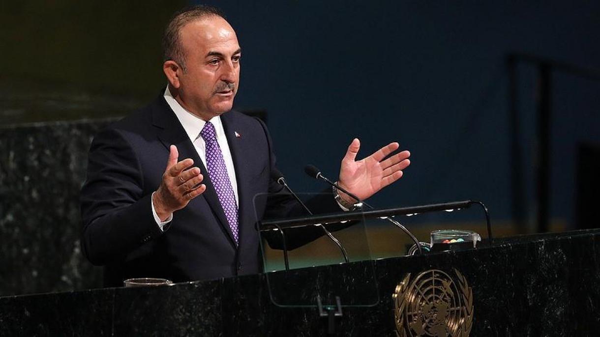 وزیر امور خارجه ترکیه از استاندارد دوگانه کشورهای غربی در قبال تروریسم انتقاد کرد