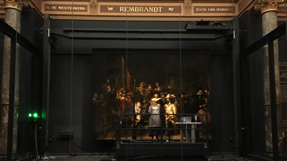 El cuadro de Rembrandt es convertido en la fotografía más grande del mundo