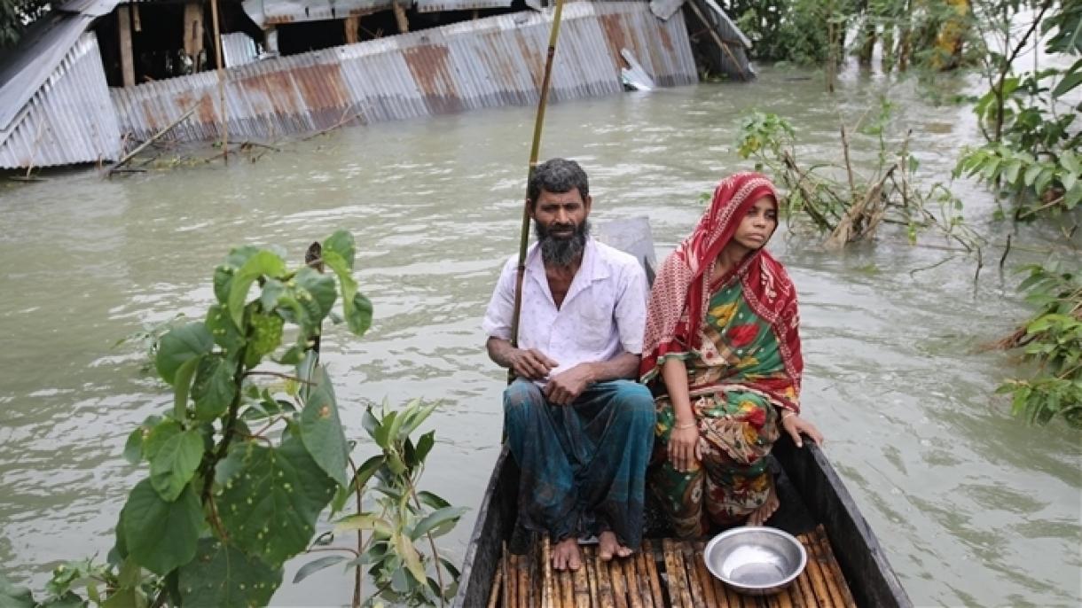 Áldozatokat szednek a bangladesi áradások