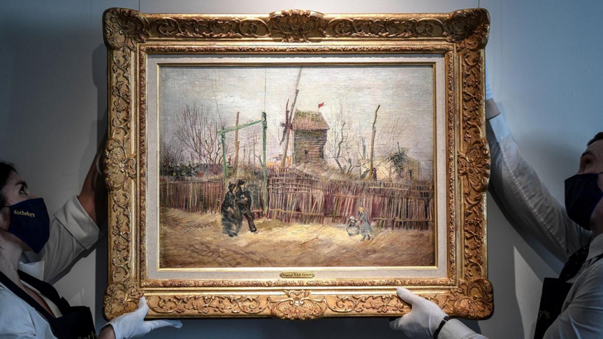 梵高画作《蒙马特街景》拍出：总价值为1391万欧元