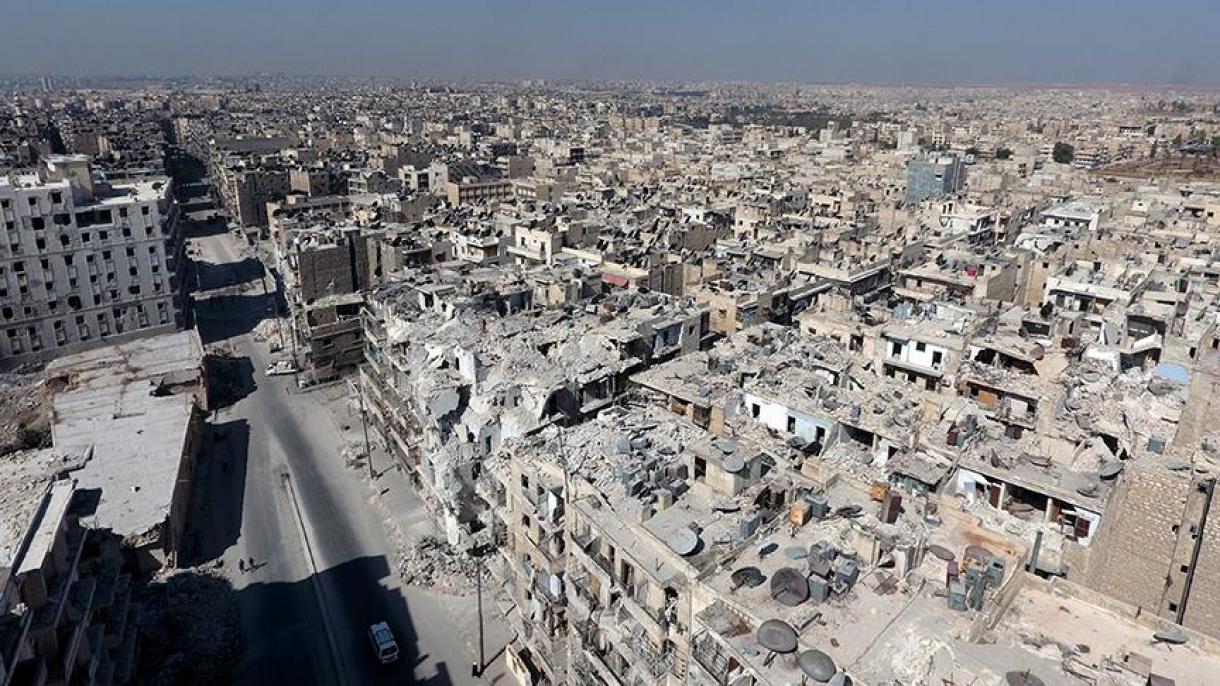 حلب به شهری خرابه تبدیل شد