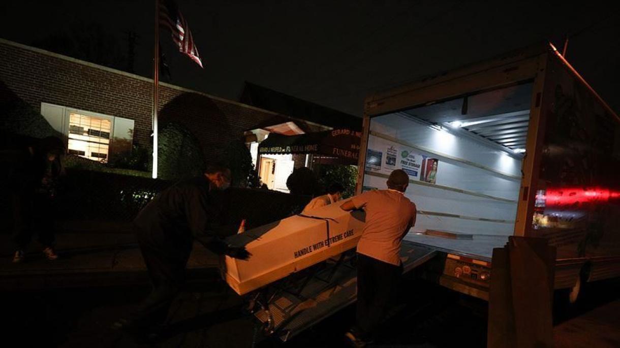 کشف کامیون‌های حاوی ده‌ها جسد در نیویورک