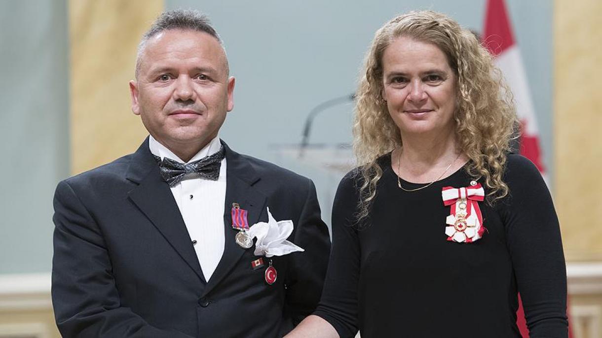 Un cetățean turc a primit Medalia pentru Curaj în Canada
