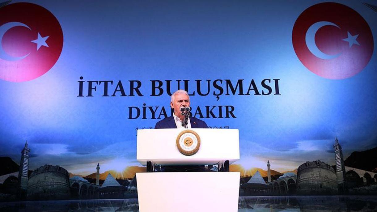 Yıldırım: “El mal del terrorismo se eliminará dónde está”