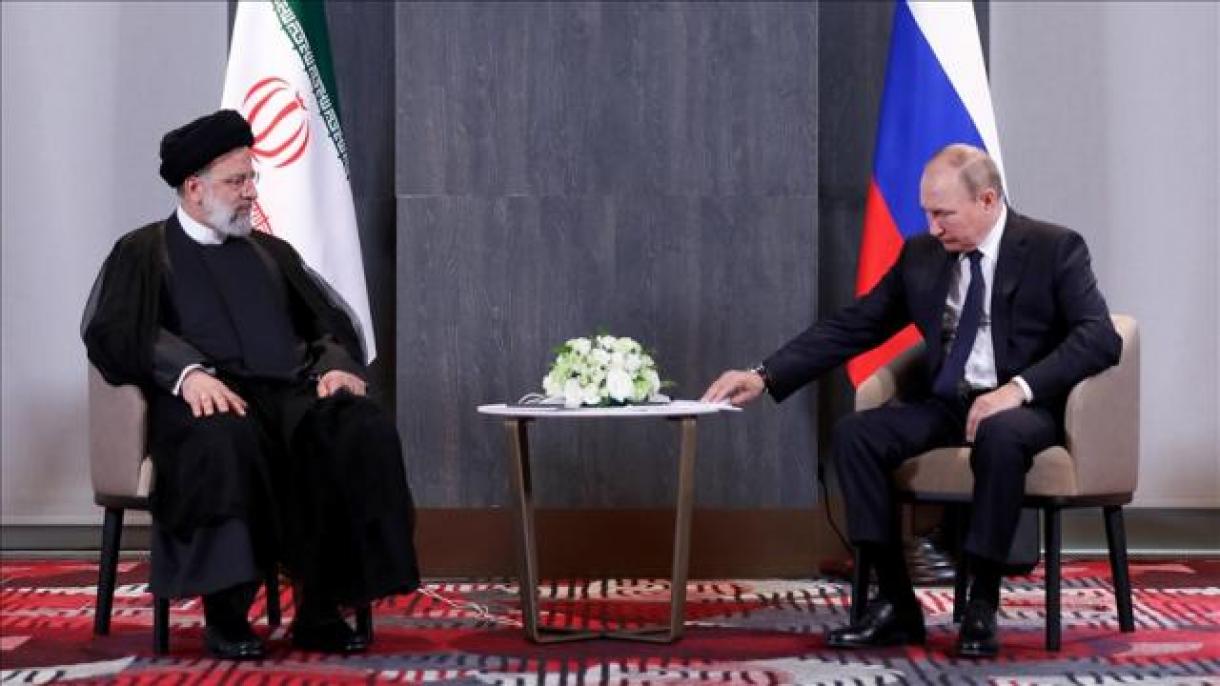 Putyin orosz elnök a szíriai kérdésről tárgyalt Ibrahim Reisi iráni elnökkel