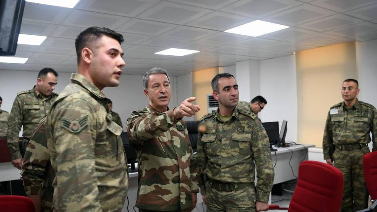 Hulusi Akar hərəkat bölgəsində tədqiqat aparıb