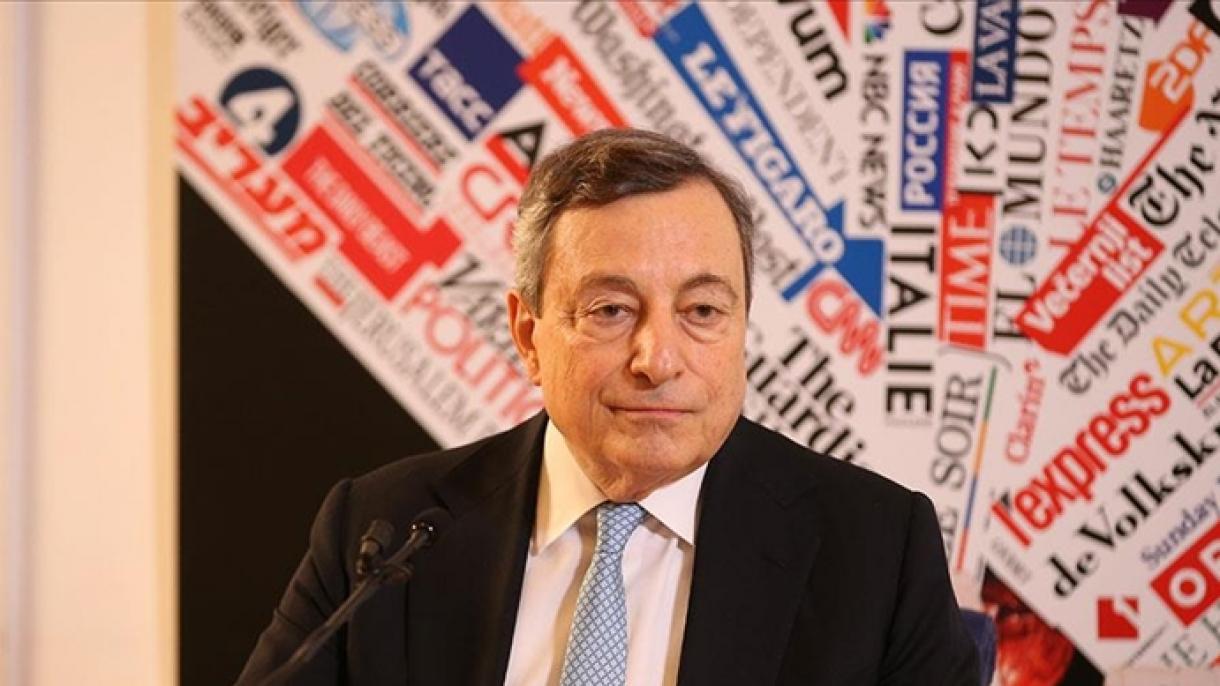 Draghi ha affermato che la dipendenza del suo Paese dal gas russo è notevolmente diminuita