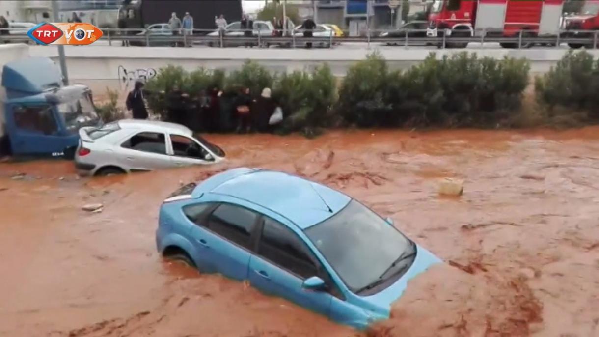 希腊洪灾死亡人数已升至22人
