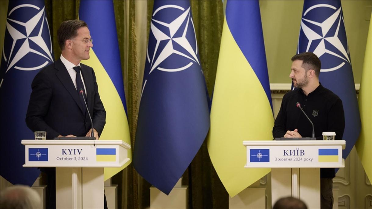 NATO-nyň Täze Baş Sekretary Rutte Ilkinji Resmi Saparyny Ukraina Gurady