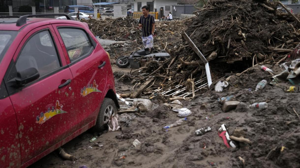 中国北京洪涝灾害已致33人死亡