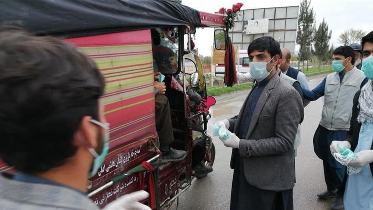 افغانستان ده کرونا ویروس دن اولگن لر سانی 115 نفر گه ییتدی