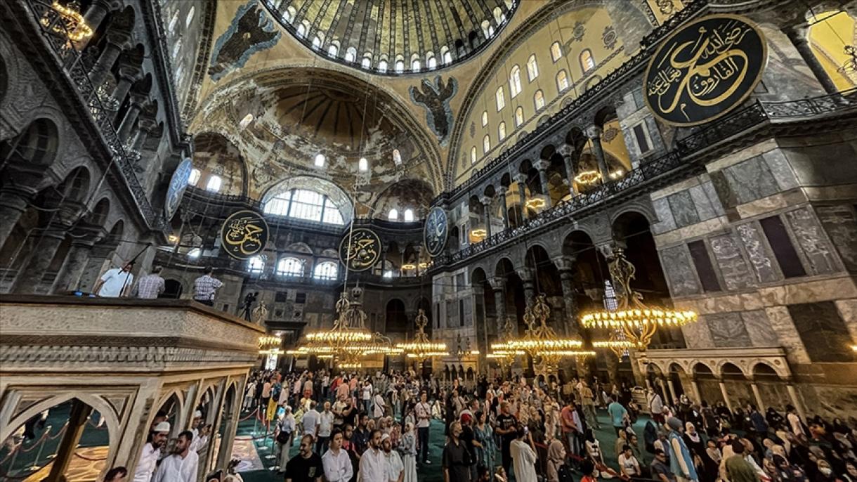 بازدید از مسجد ایاصوفیه استانبول