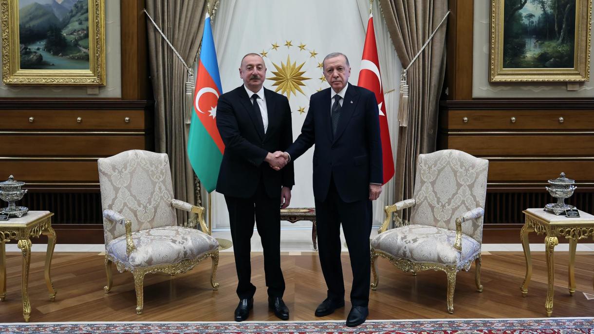 ترک صدر کی آذربائیجانی صدر سے انقرہ میں ملاقات میں اہم امور پر تبادلہ خیال