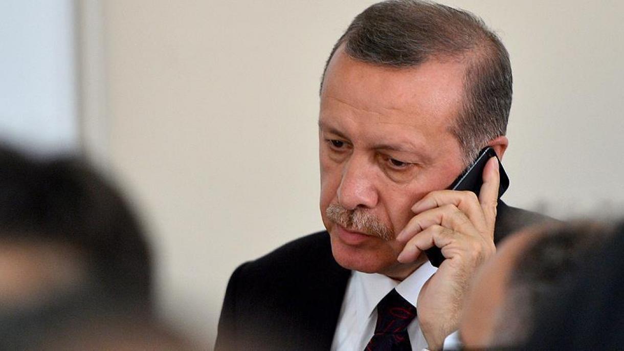 Prezident Erdo'g'an al-Quds mavzusida telefon uchrashuvi o'tkazdi...