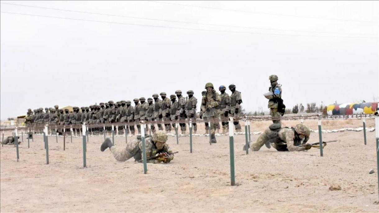 مانورنظامی مشترک اوزبیکستان-قزاقستان در مرز با افغانستان پایان یافت