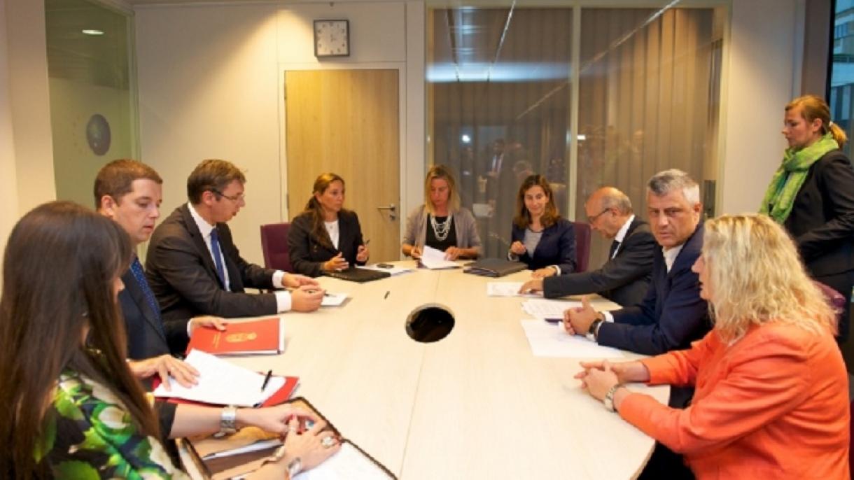 A feszültségek enyhítéséről tárgyaltak szerb és koszovói vezetők Brüsszelben