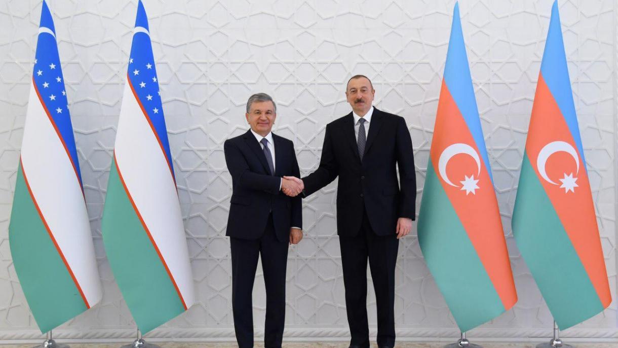 O‘zbekiston Prezidenti Shavkat Mirziyoyev Ozarbayjon Prezidenti Ilhom Aliyev bilan uchrashdi