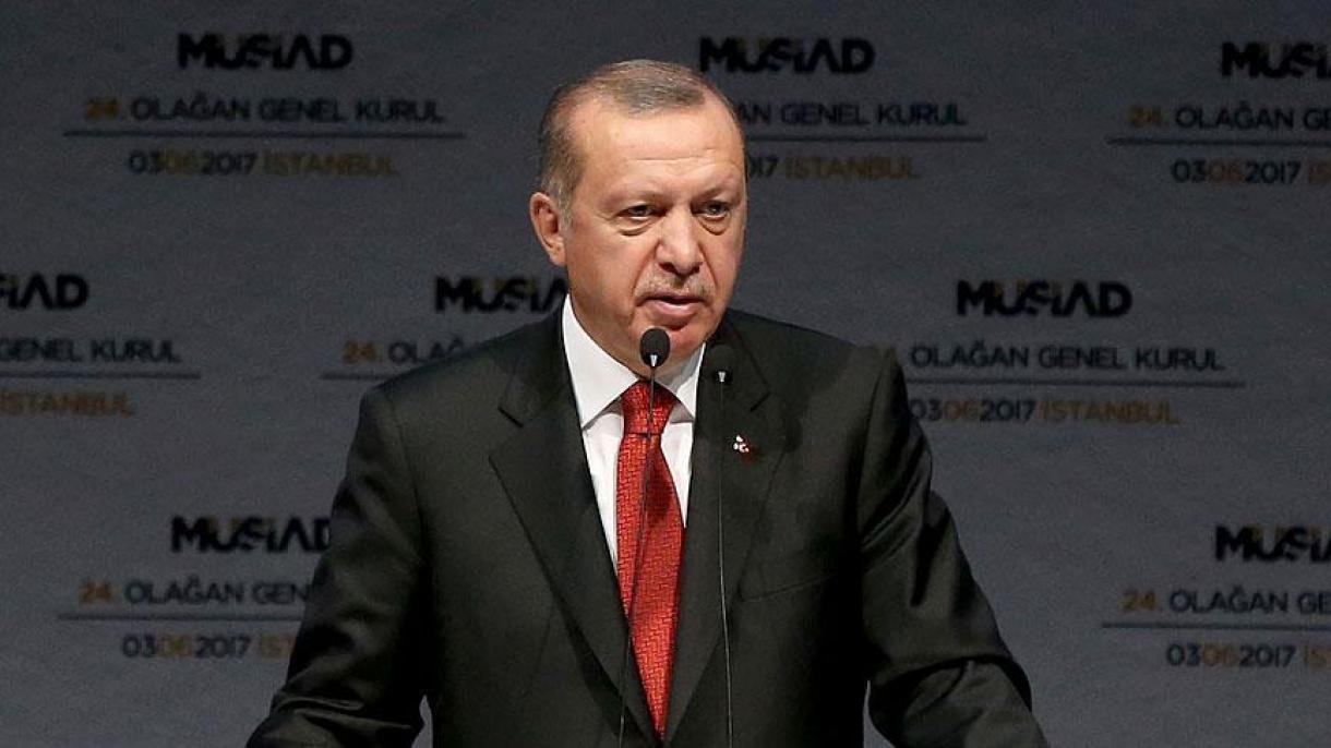 پیام تسلیت اردوغان به خانواده‌ شهید