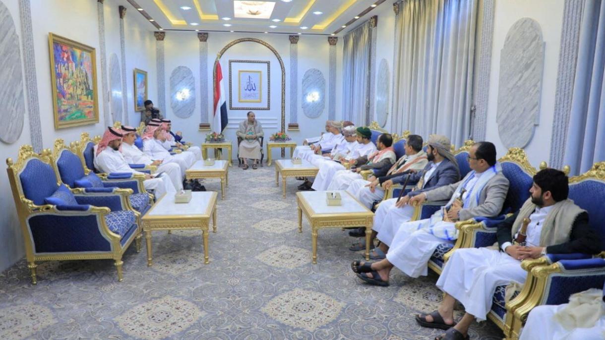 Делегациите на Саудитска Арабия и Оман се срещнаха в Сана с Махди ал Машат