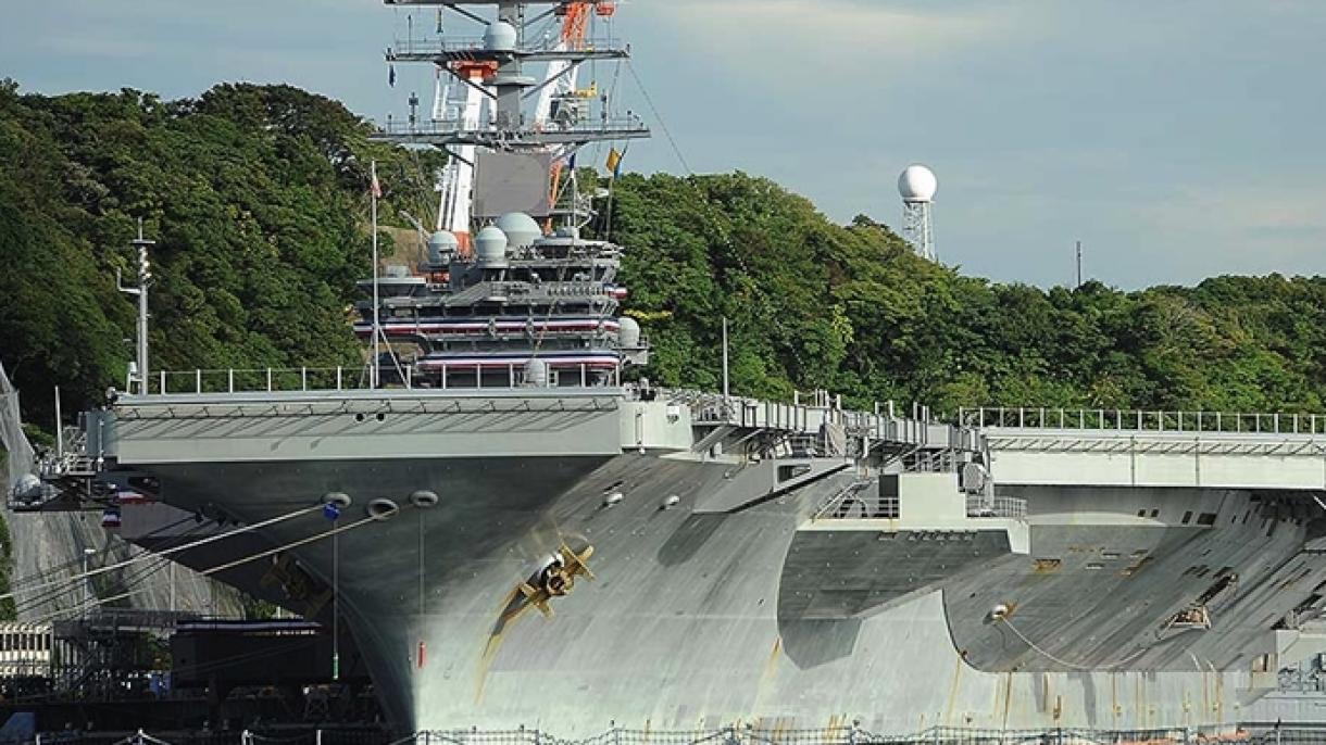 ئامېرىكا: «USS Nimitz» ناملىق ئاۋېياماتكىمىز ئوتتۇرا شەرقتە تۇرۇشنى داۋاملاشتۇرىدۇ
