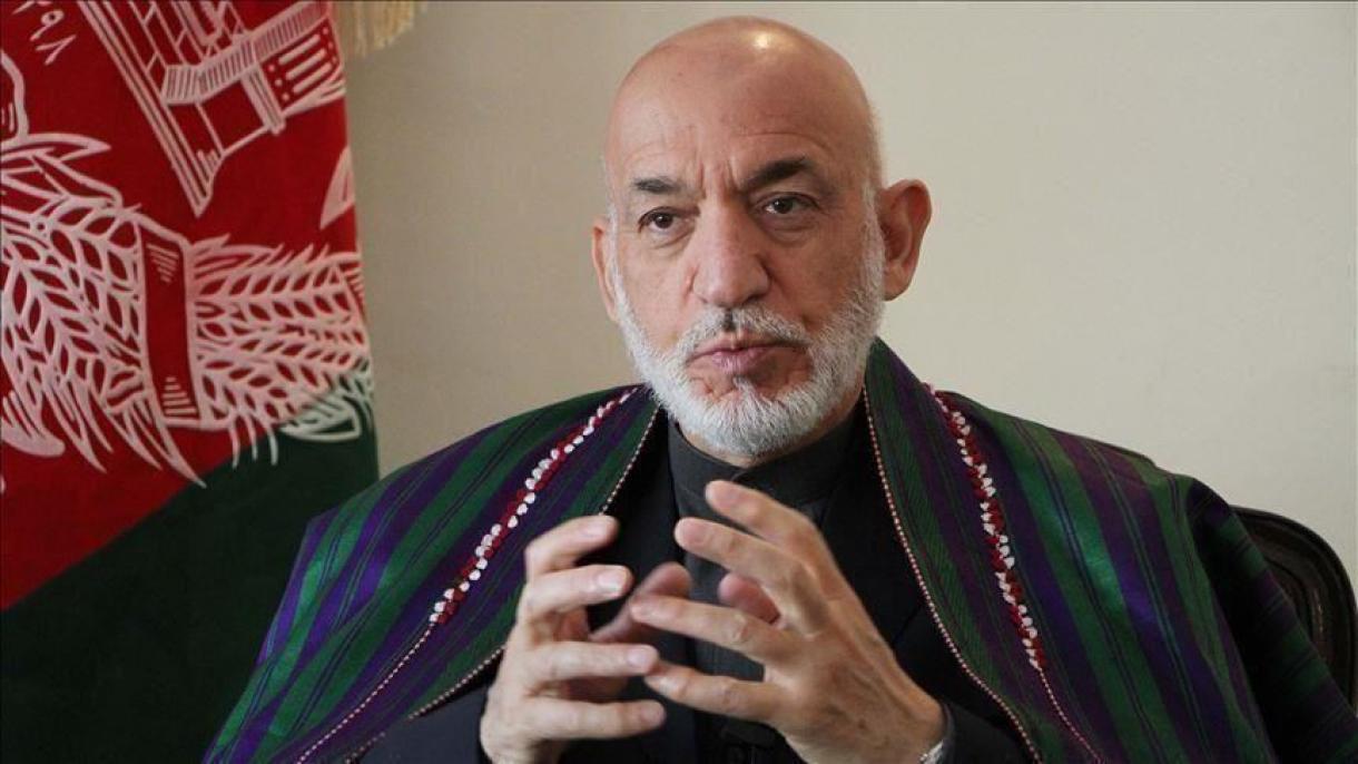 کرزی گفت: انتخابات افغانستان انعکاس دهنده اهداف خارجی‌هاست
